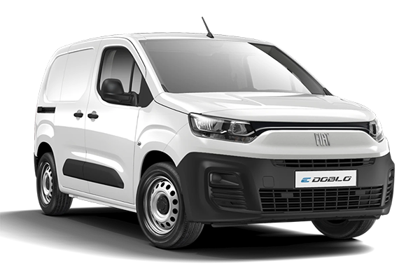 Vue latérale du fourgon FIAT E-DOBLO III - 2022 – modèle utilitaire aménageable